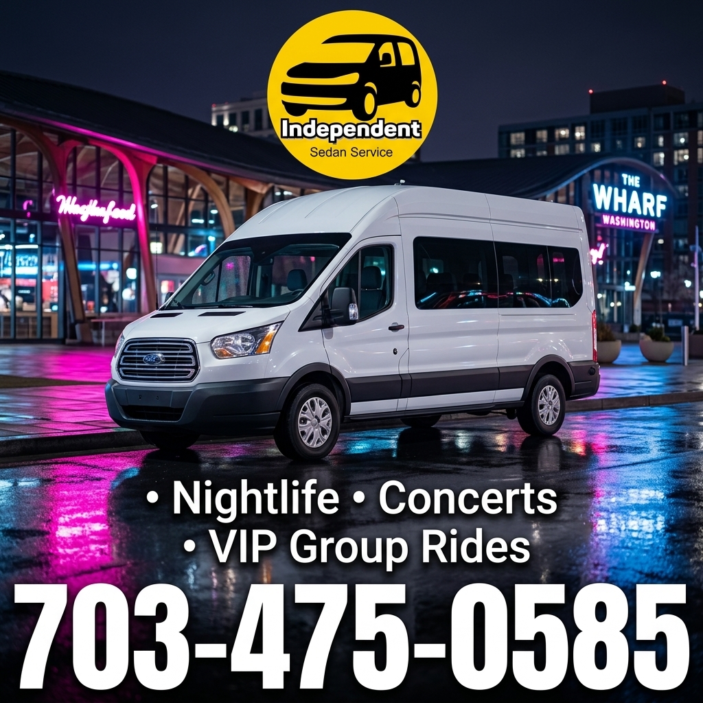 Corporate executive transportation DC Metro area sedan service